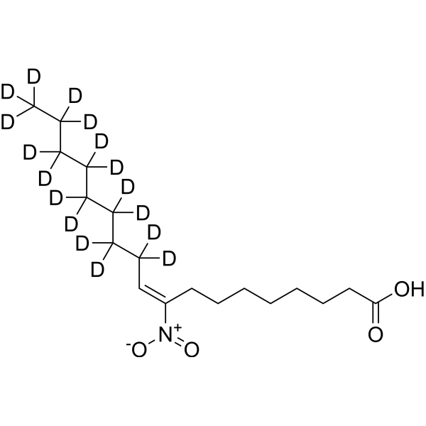 9-Nitrooleate-d17 (9-Nitro oleic acid-d17) 2714117-50-5